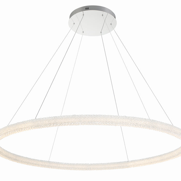 Eurofase 43926-015 LED Chandelier, Chrome