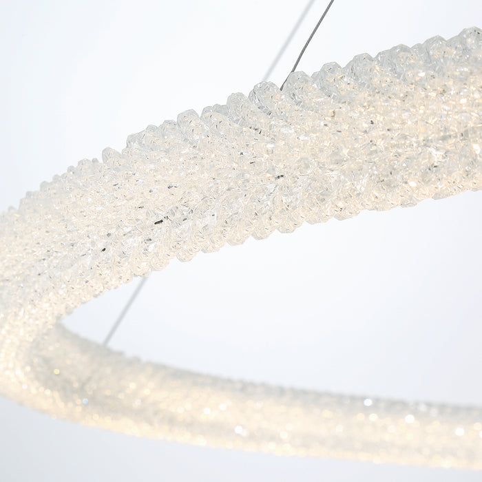 Eurofase 43927-012 LED Chandelier, Chrome