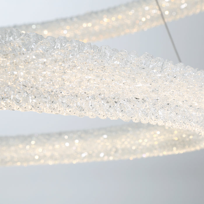Eurofase 43927-012 LED Chandelier, Chrome