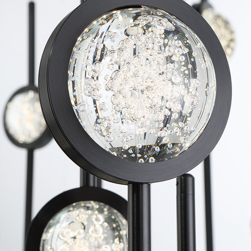 Eurofase 43890-019 LED Chandelier, Black