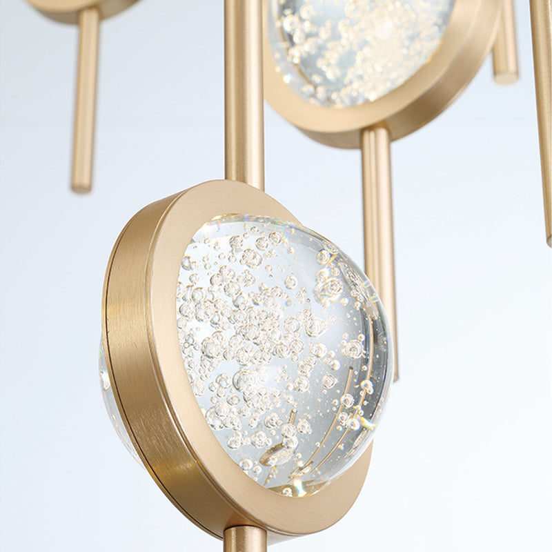 Eurofase 43890-026 LED Chandelier, Gold