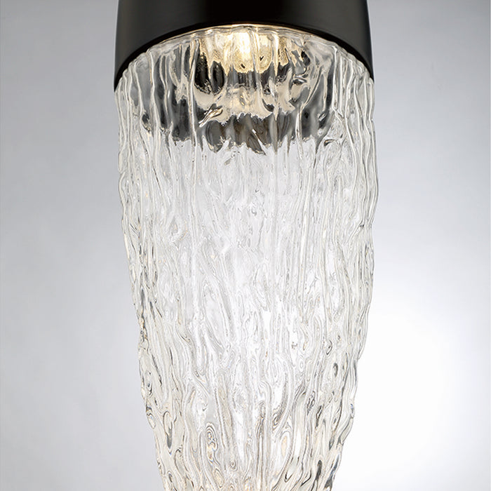 Eurofase 43857-025 One Light Pendant, Black