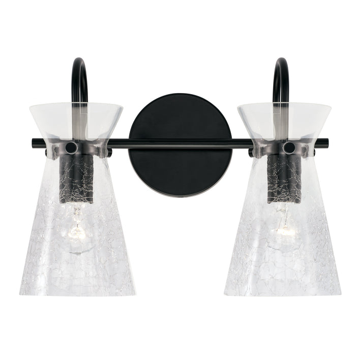 Capital Lighting 142421MB Two Light Vanity, Matte Black