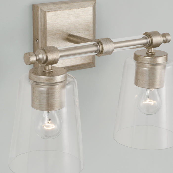 Capital Lighting 144821BS-523 Two Light Vanity, Brushed Champagne