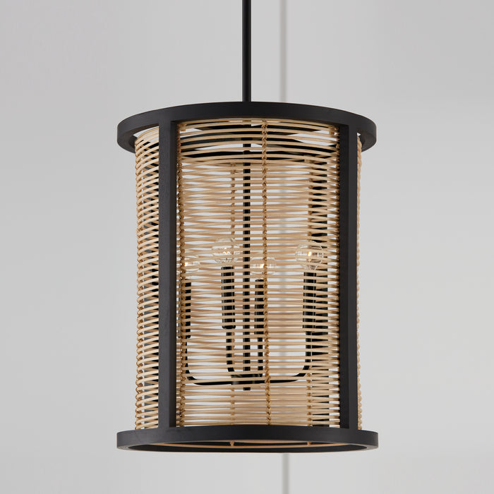 Capital Lighting 544041FK Four Light Foyer, Flat Black