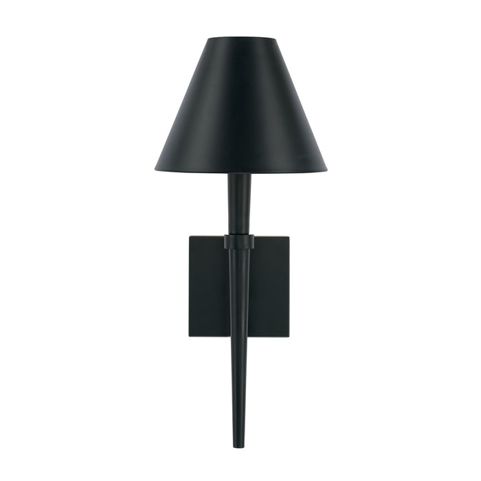 Capital Lighting 645911MB One Light Wall Sconce, Matte Black