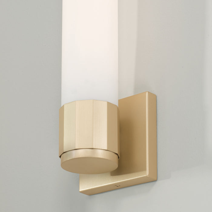 Capital Lighting 646211SF One Light Wall Sconce, Soft Gold