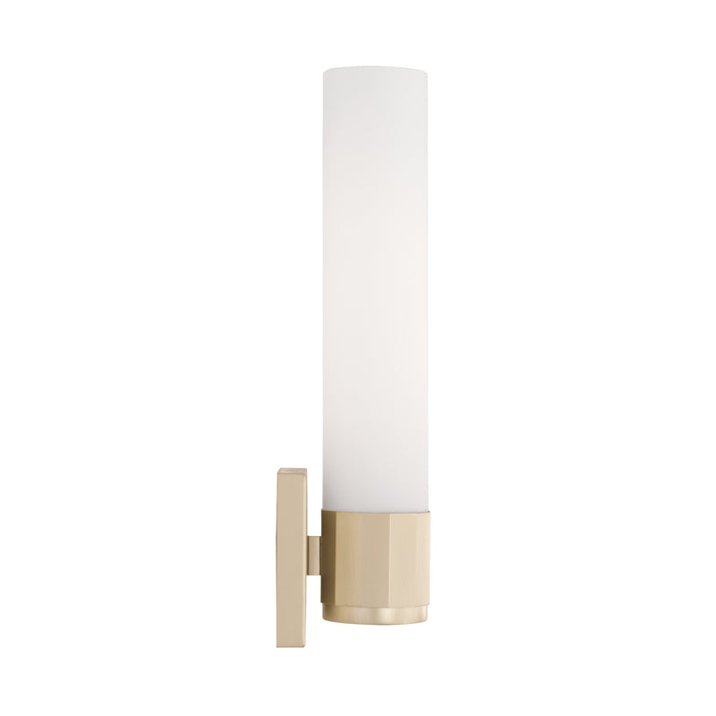 Capital Lighting 646211SF One Light Wall Sconce, Soft Gold