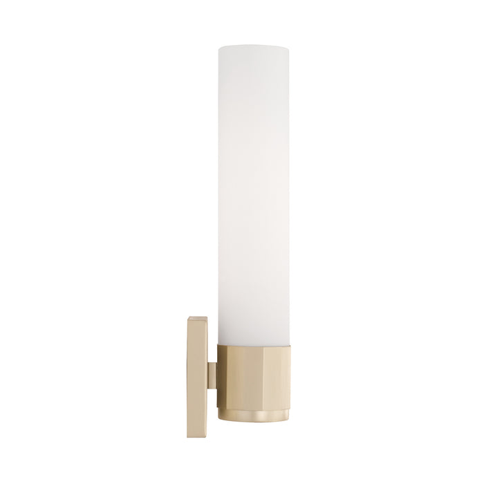 Capital Lighting 646211SF One Light Wall Sconce, Soft Gold