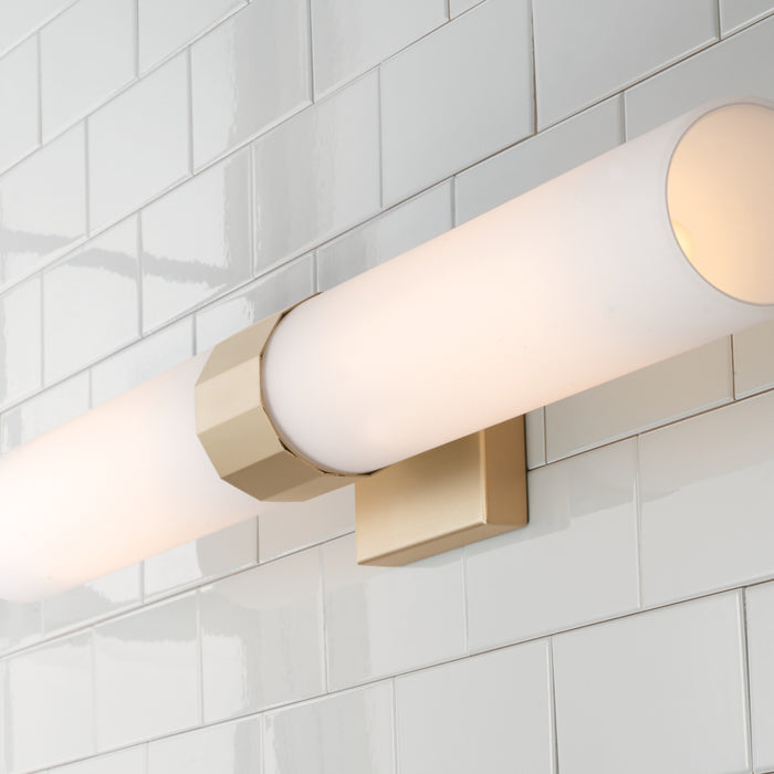 Capital Lighting 646221SF Two Light Wall Sconce, Soft Gold
