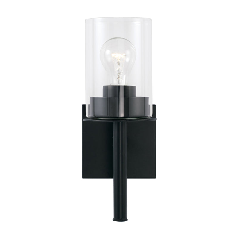 Capital Lighting 646811MB-532 One Light Wall Sconce, Matte Black