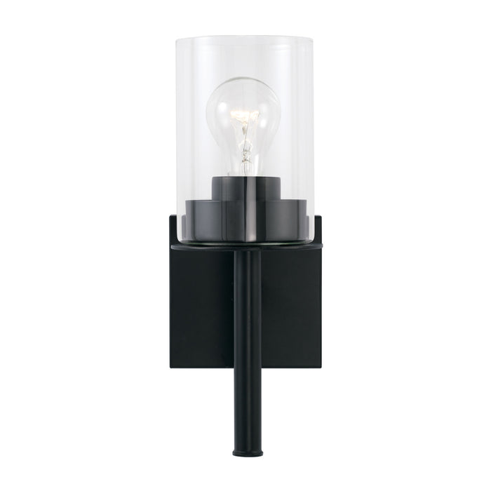 Capital Lighting 646811MB-532 One Light Wall Sconce, Matte Black