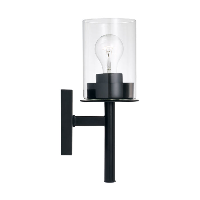 Capital Lighting 646811MB-532 One Light Wall Sconce, Matte Black
