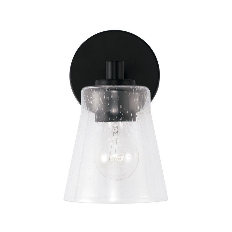 Capital Lighting 646911MB-533 One Light Wall Sconce, Matte Black