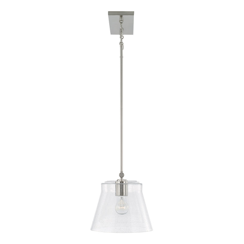 Capital Lighting 846931BN Three Light Island Pendant, Brushed Nickel
