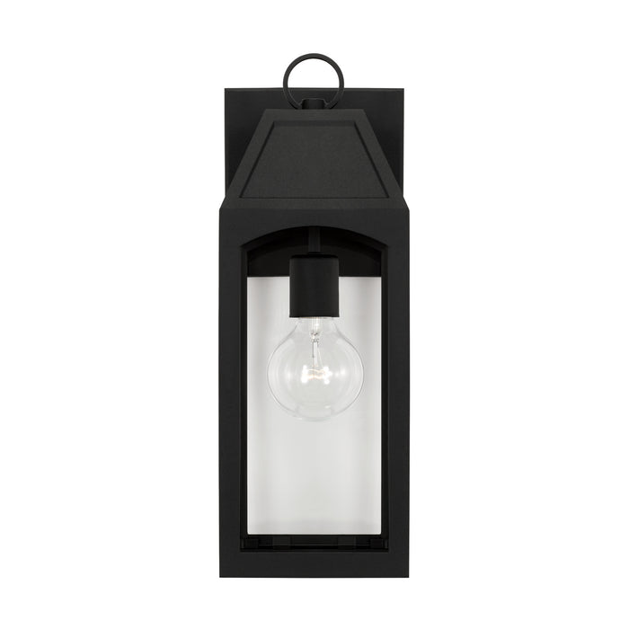 Capital Lighting 946311BK One Light Outdoor Wall Lantern, Black