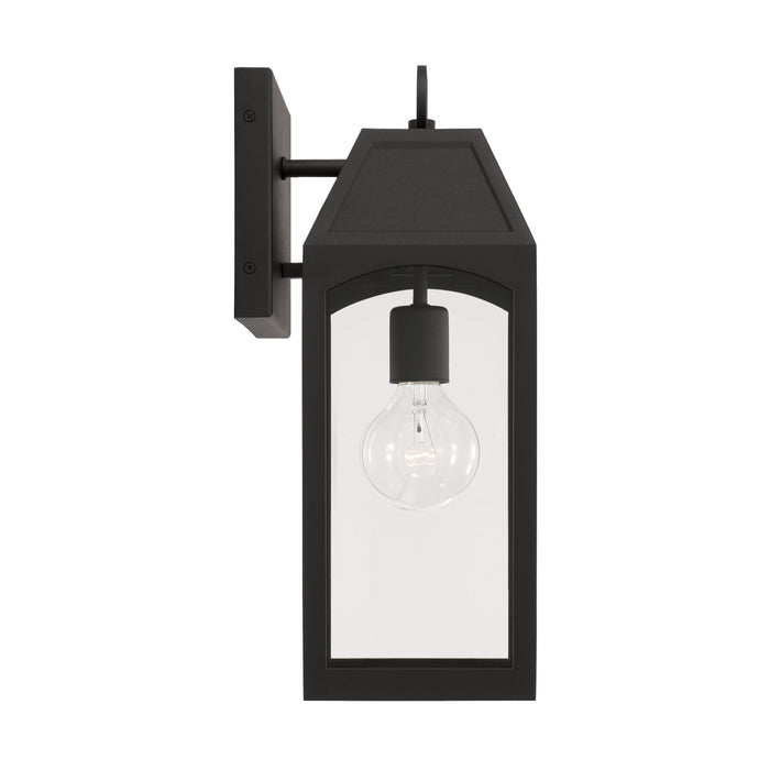 Capital Lighting 946311BK One Light Outdoor Wall Lantern, Black
