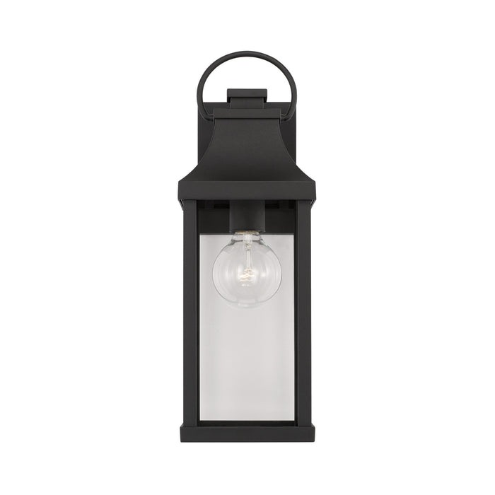 Capital Lighting 946411BK One Light Outdoor Wall Lantern, Black