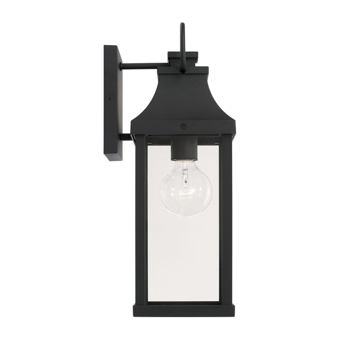 Capital Lighting 946411BK One Light Outdoor Wall Lantern, Black