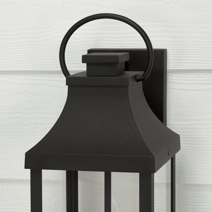 Capital Lighting 946421BK Two Light Outdoor Wall Lantern, Black