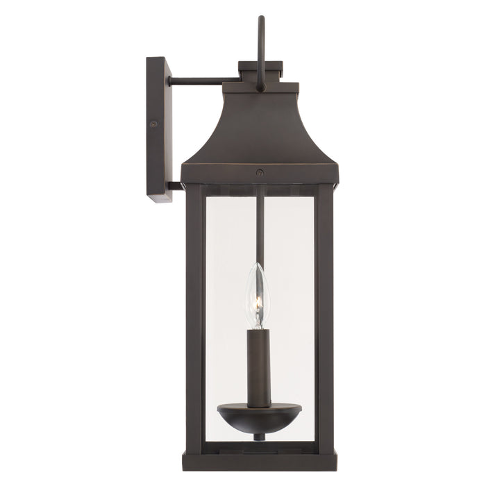 Capital Lighting 946421OZ Two Light Outdoor Wall Lantern, Oiled Bronze