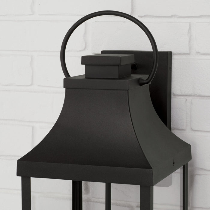 Capital Lighting 946441BK Four Light Outdoor Wall Lantern, Black