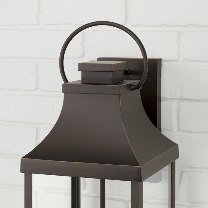 Capital Lighting 946441OZ Four Light Outdoor Wall Lantern, Oiled Bronze