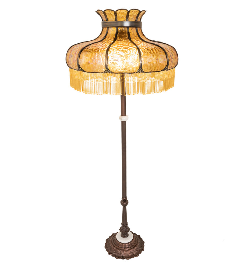 Meyda Tiffany 250201 Three Light Floor Lamp, Mahogany Bronze