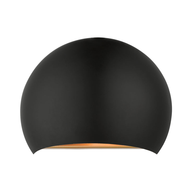 Livex Lighting 40802-04 One Light Wall Sconce, Black