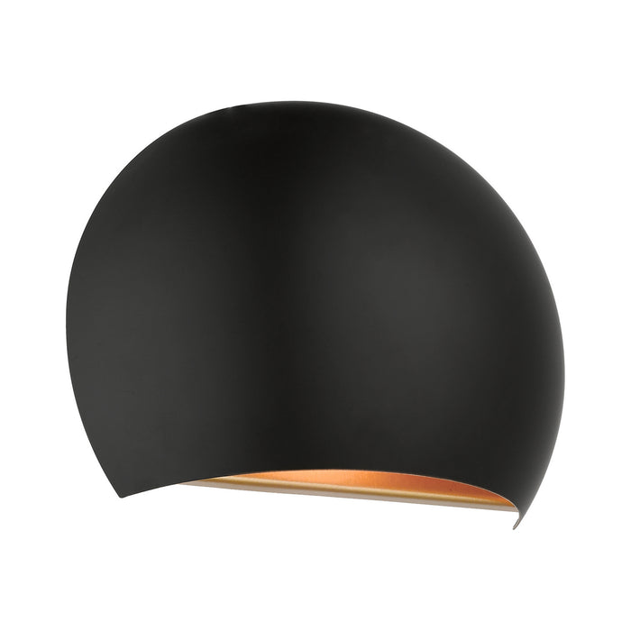 Livex Lighting 40802-04 One Light Wall Sconce, Black