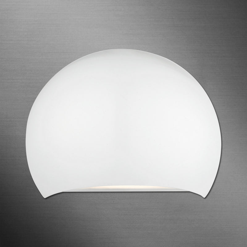 Livex Lighting 40802-69 One Light Wall Sconce, Shiny White