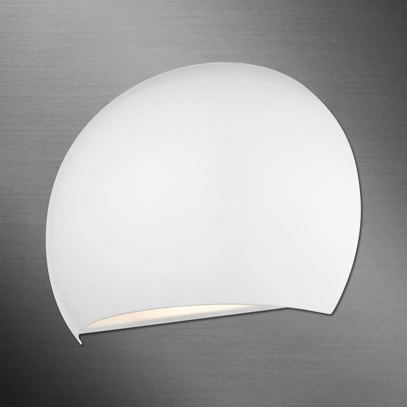 Livex Lighting 40802-69 One Light Wall Sconce, Shiny White