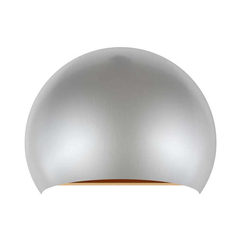 Livex Lighting 40802-91 One Light Wall Sconce, Brushed Nickel