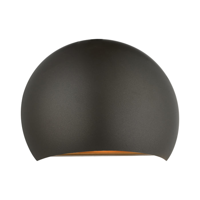 Livex Lighting 40802-92 One Light Wall Sconce, English Bronze