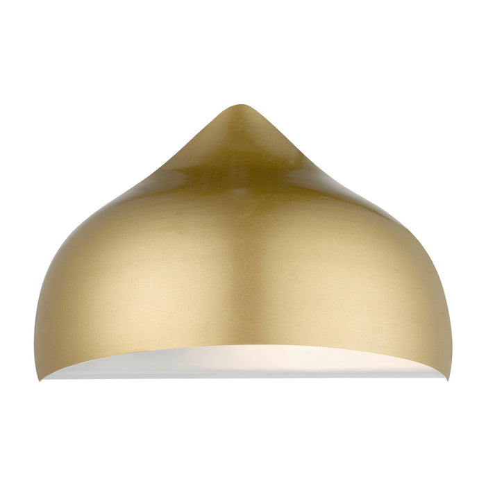 Livex Lighting 40987-33 One Light Wall Sconce, Soft Gold