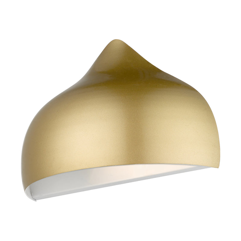 Livex Lighting 40987-33 One Light Wall Sconce, Soft Gold