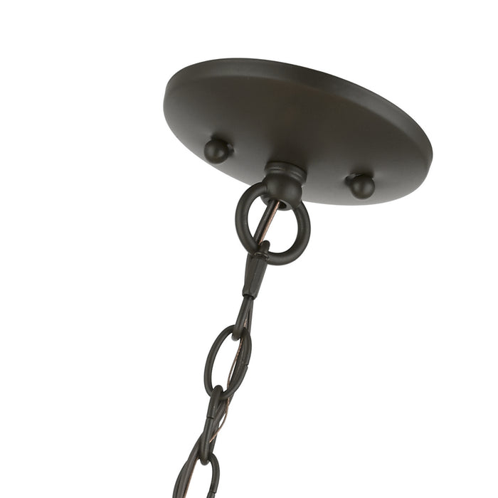 Livex Lighting 41773-92 Three Light Pendant, English Bronze
