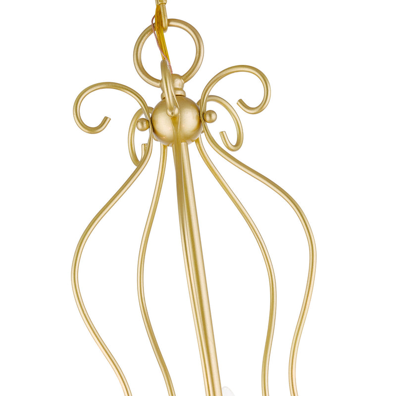 Livex Lighting 42905-33 Five Light Chandelier, Soft Gold