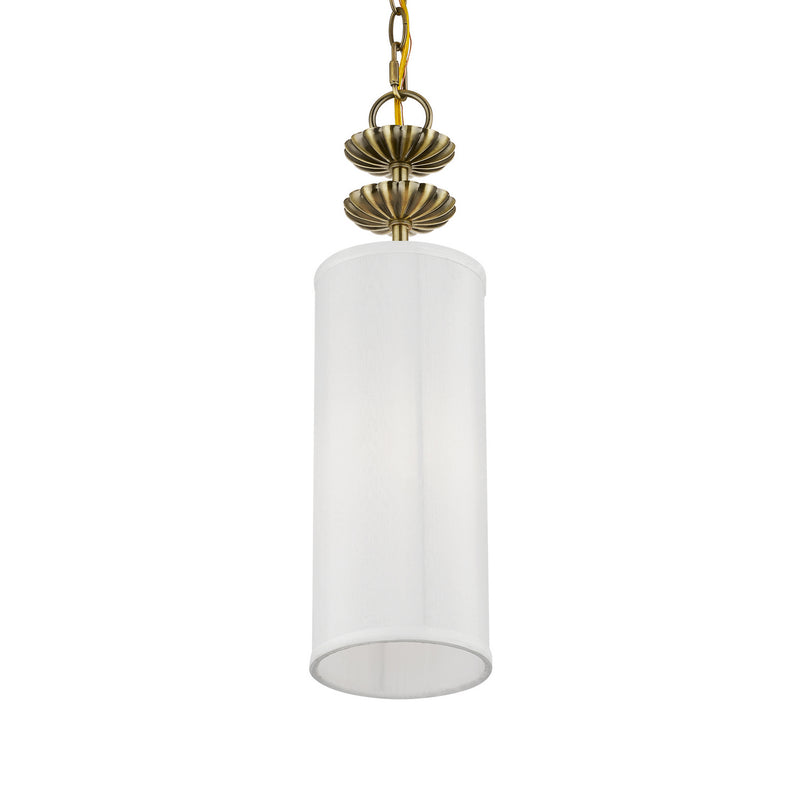 Livex Lighting 42981-01 One Light Mini Pendant, Antique Brass