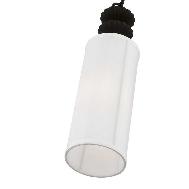 Livex Lighting 42981-04 One Light Mini Pendant, Black