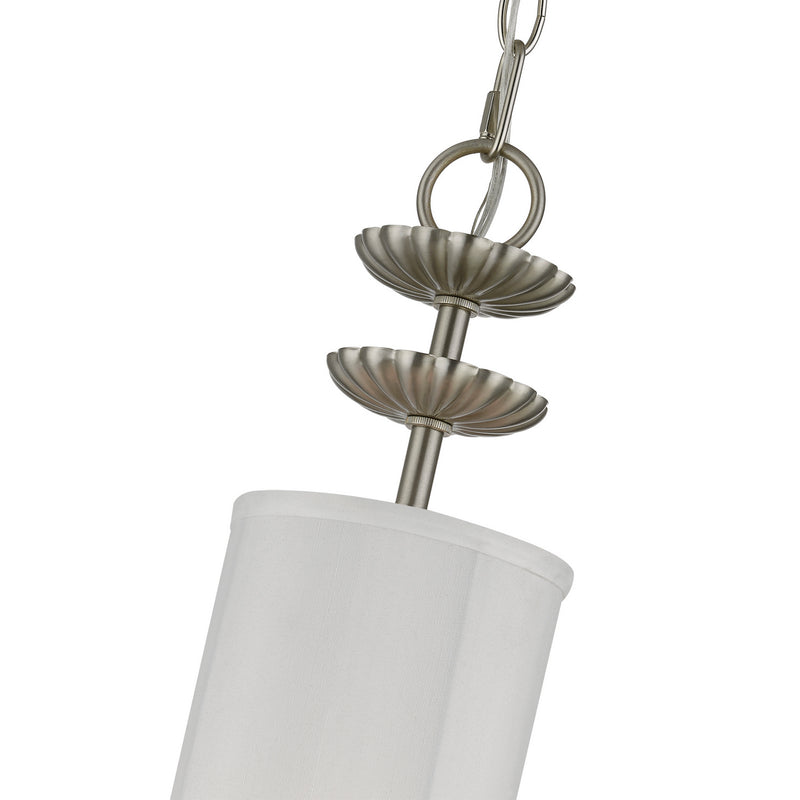 Livex Lighting 42981-91 One Light Mini Pendant, Brushed Nickel