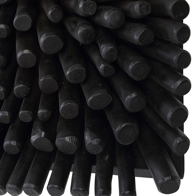 Uttermost 04321 Wall Panel, Satin Black