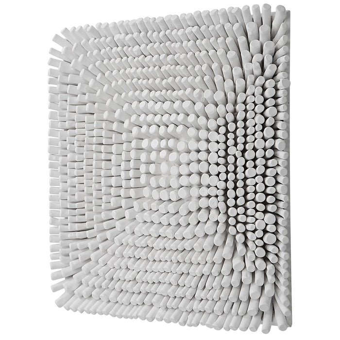 Uttermost 04322 Wall Panel, Matte White