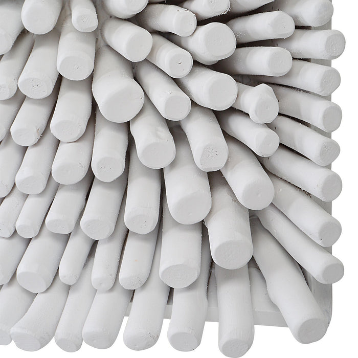 Uttermost 04322 Wall Panel, Matte White