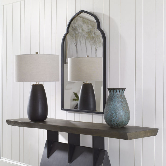 Uttermost 09746 Mirror, Matte Black