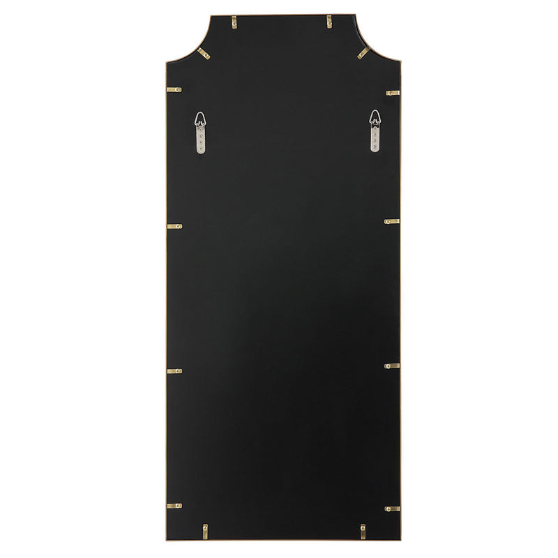 Uttermost 09748 Mirror, Satin Brushed Brass