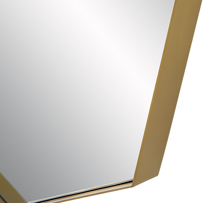 Uttermost 09764 Mirror, Plated Antique Brass