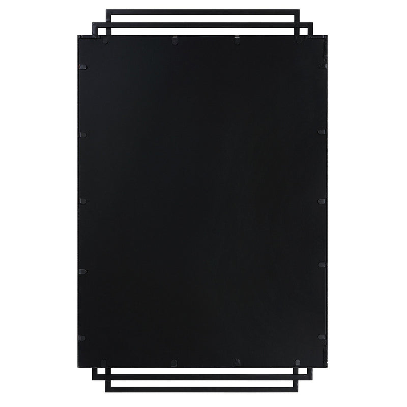Uttermost 09768 Mirror, Matte Black