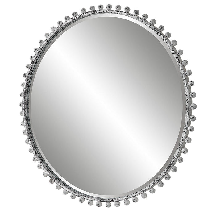 Uttermost 09770 Mirror, Aged White