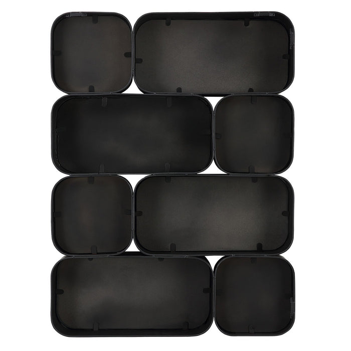 Uttermost 09774 Mirror, Satin Black